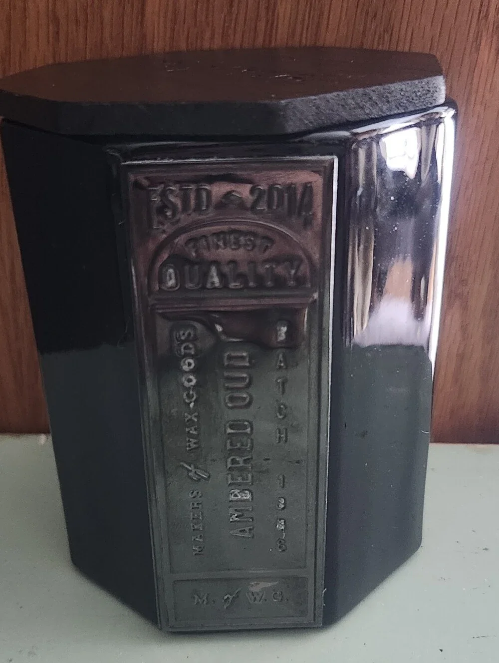 Makers Of Wax Goods Ambered Oud Scented Candle Jar - 11.3oz